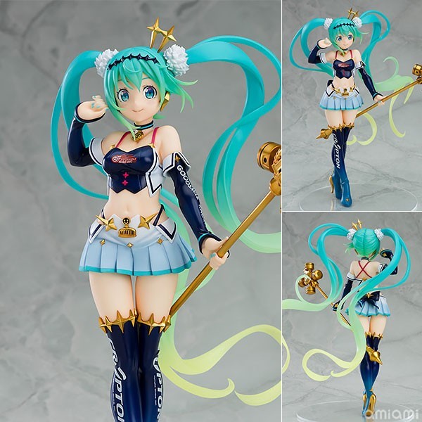 マックスファクトリー　初音ミク　GTプロジェクト　レーシングミク　2018 summer Ver.　1/7スケールフィギュア_画像4