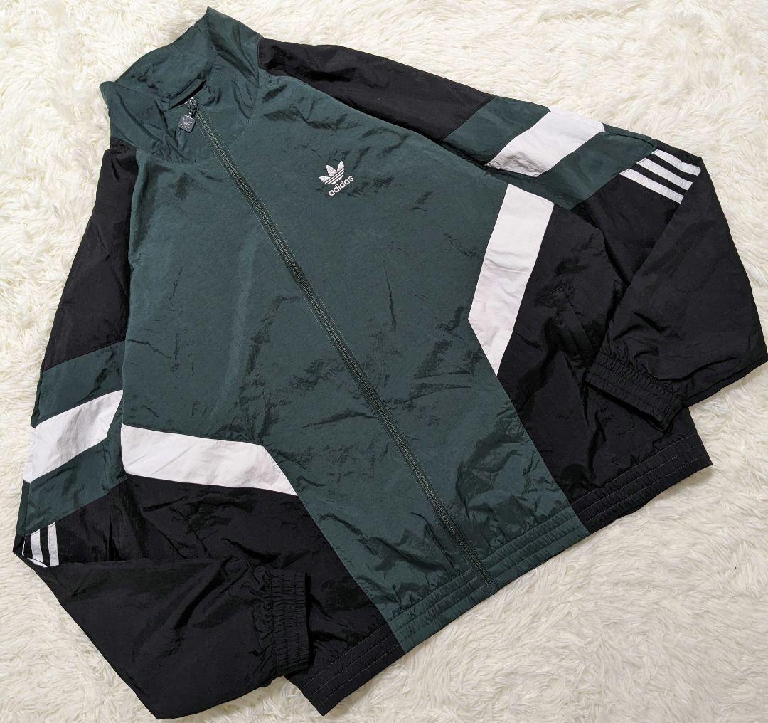 極美品】常田大希着用類似品 アディダス ナイロンジャケット XL 極美品】常田大希着用類似品 アディダス ナイロンジャケット XL