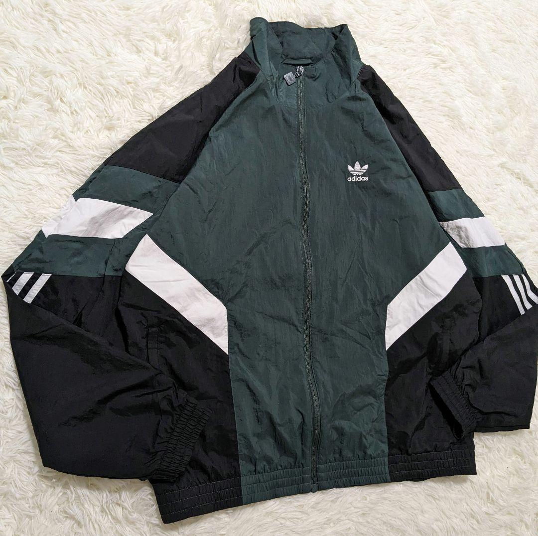 極美品】常田大希着用類似品 アディダス ナイロンジャケット XL 極美品】常田大希着用類似品 アディダス ナイロンジャケット XL