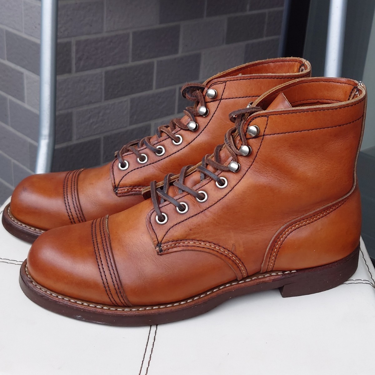 【8D／26cm】レッドウィング アイアンレンジ 8112 オロイジナル REDWING アイアンレンジャー_画像4