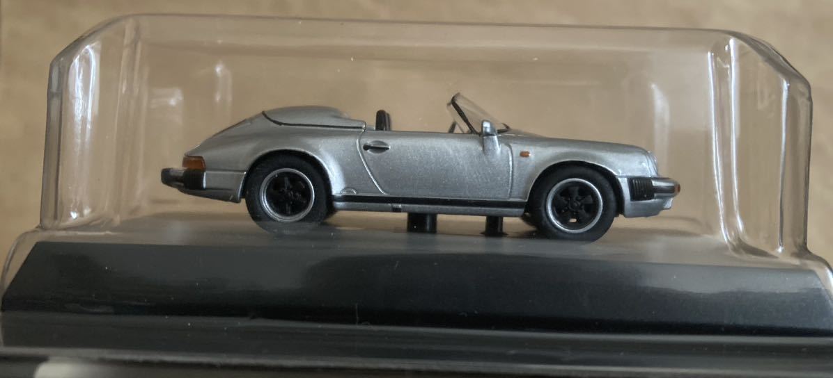 京商 1/64 ポルシェミニカーシリーズVer.3☆911 SPEEDSTER（930）シルバー☆_画像8