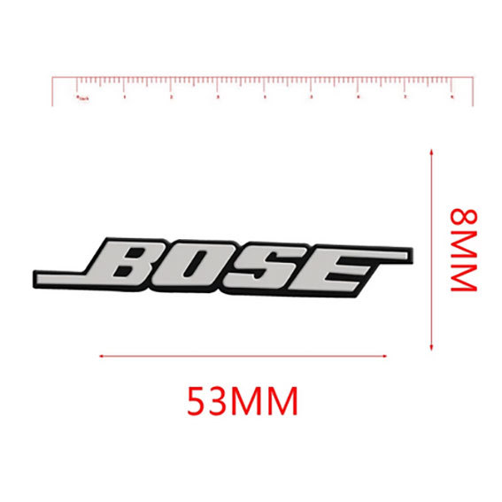 BOSE (ボーズ）　スピーカーステッカー　４個組　１セット_画像4