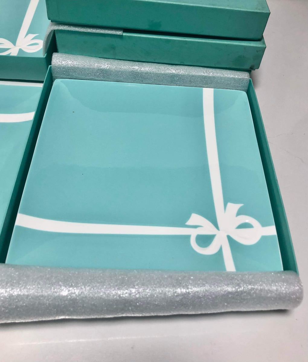  BIG SALE ★★おすすめ★★ Tiffany & Co USED PLATES (6pcs Set )ティファニー ブルーボックスプレート洋食器 皿 6枚セット中古です。_画像6