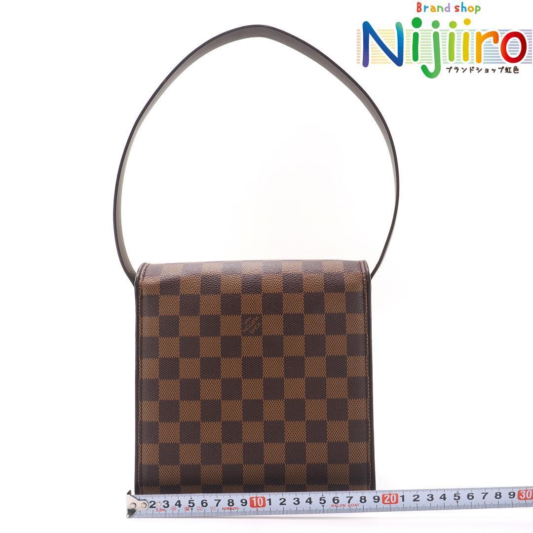 【ほぼ新品】ルイヴィトン　LOUIS VUITTON ダミエ　トライベッカ ミニ　ハンドバッグ ショルダー　手提げ ブラウン　茶色　トート　1520