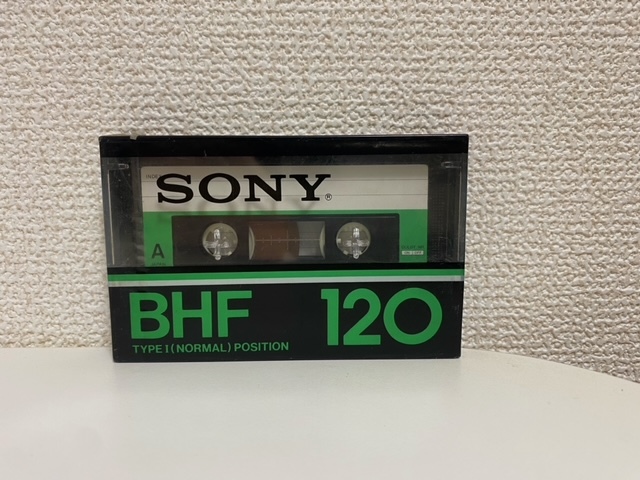 【未開封品】★SONY カセットテープ◇BHF 120◇DPメカ/TYPEⅠノーマルポジション 送料込み★_画像1