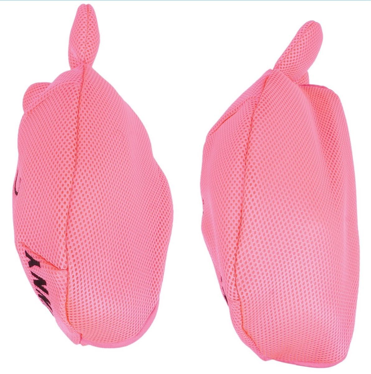  free shipping Jack ba knee by Pearly Gates JACK BUNNY... parent .MESH large small pouch (2 piece ) multi many sama . laundry travel ventilation Pink( bargain ) new goods 