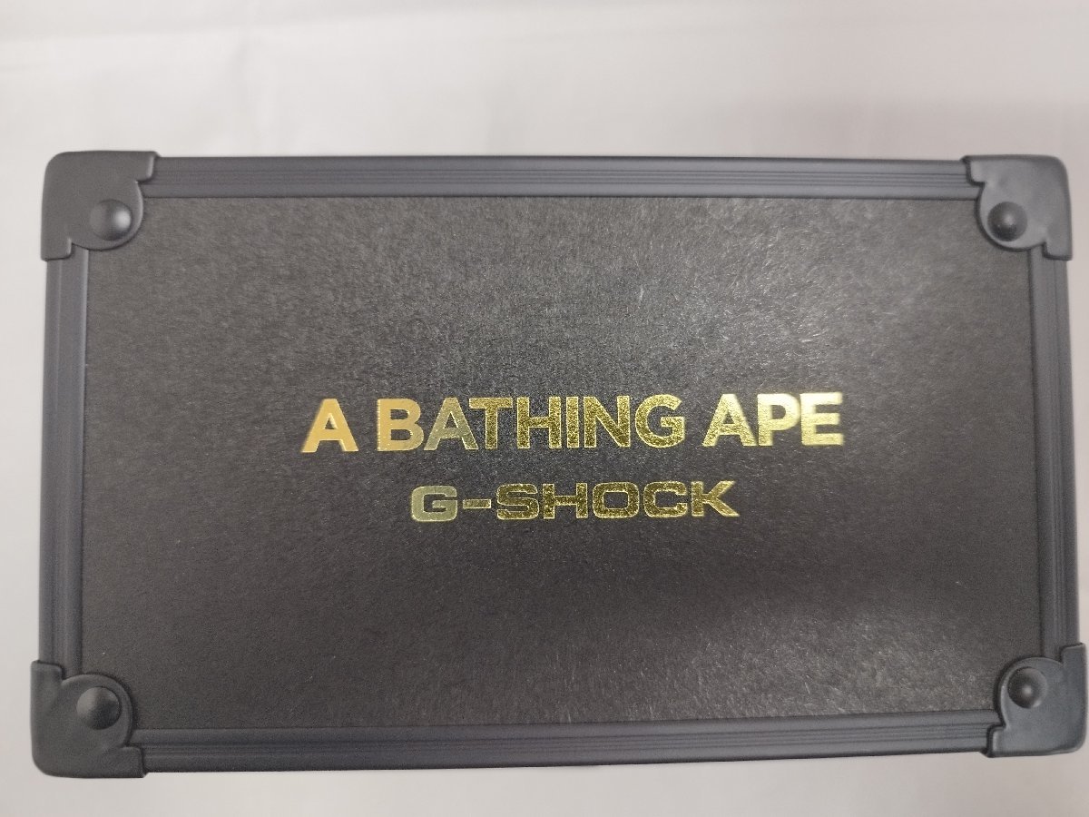 【時計王】未使用品 G-SHOCK A BATHING APE 30周年記念モデル GM-6900BAPE エイプ×G-SHOCK CASIO 54mm 税別 送料無料_画像6