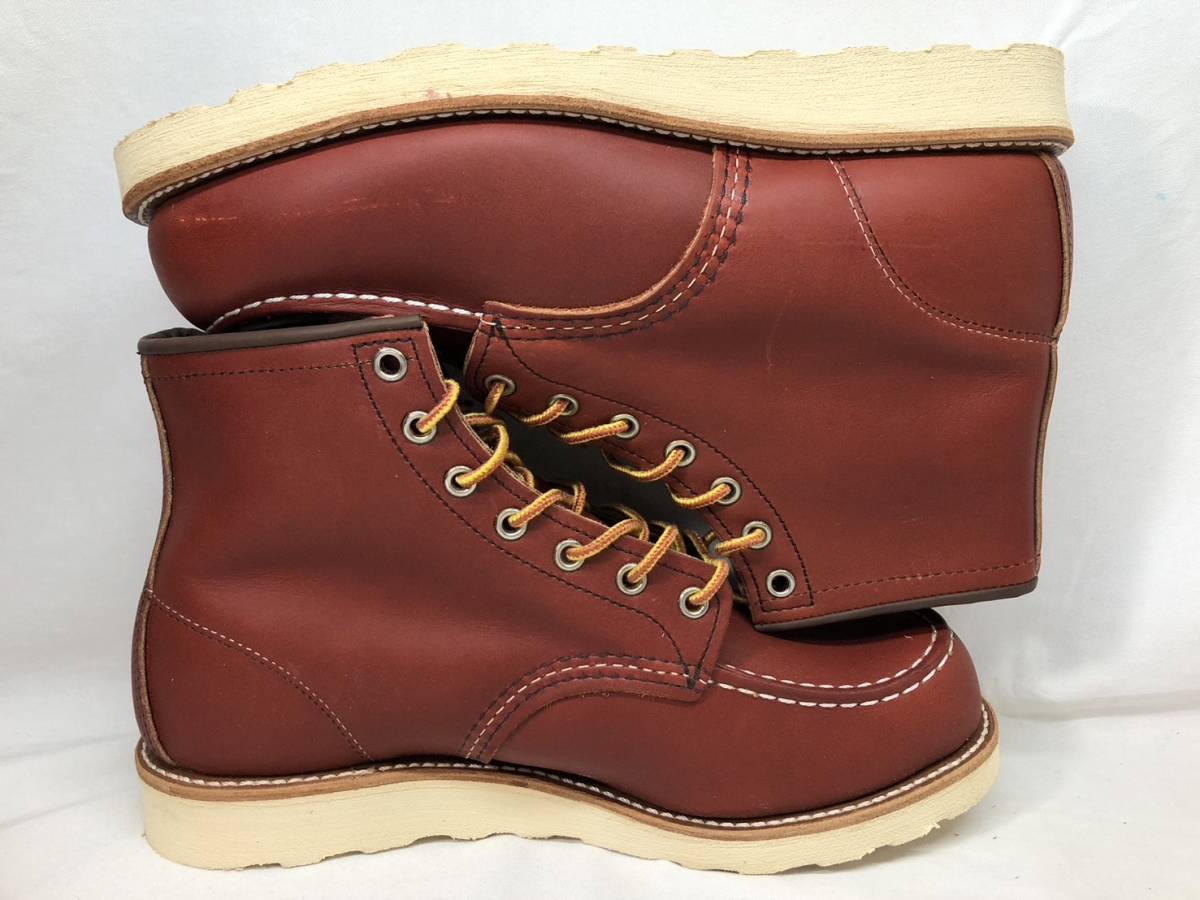 # не использовался REDWING Red Wing 4 угол собака бирка Irish setter красный чай orola комплект ботинки 8875 27cm *240211