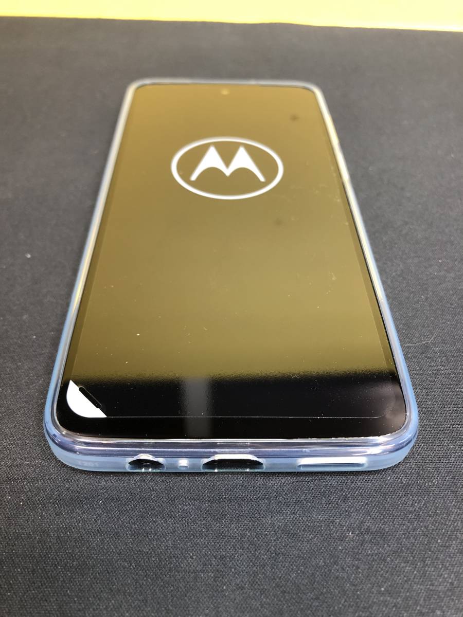 □【保護フィルム、ケース付き】motorola（モトローラ） moto g 53y 5G カラー：インクブラック ソフトバンク系制限判定【〇】_画像4