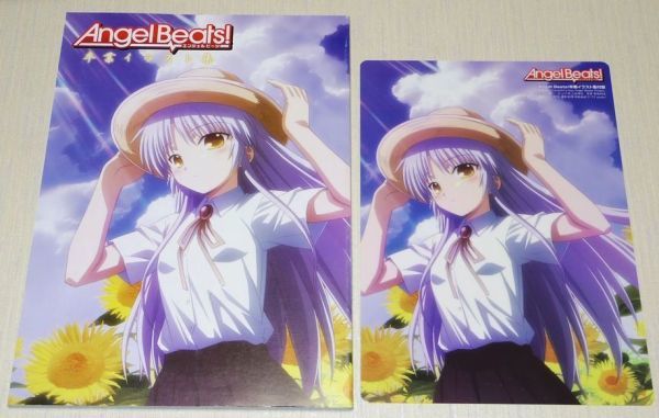 Angel Beats! 卒業イラスト集 下敷き付き_画像1