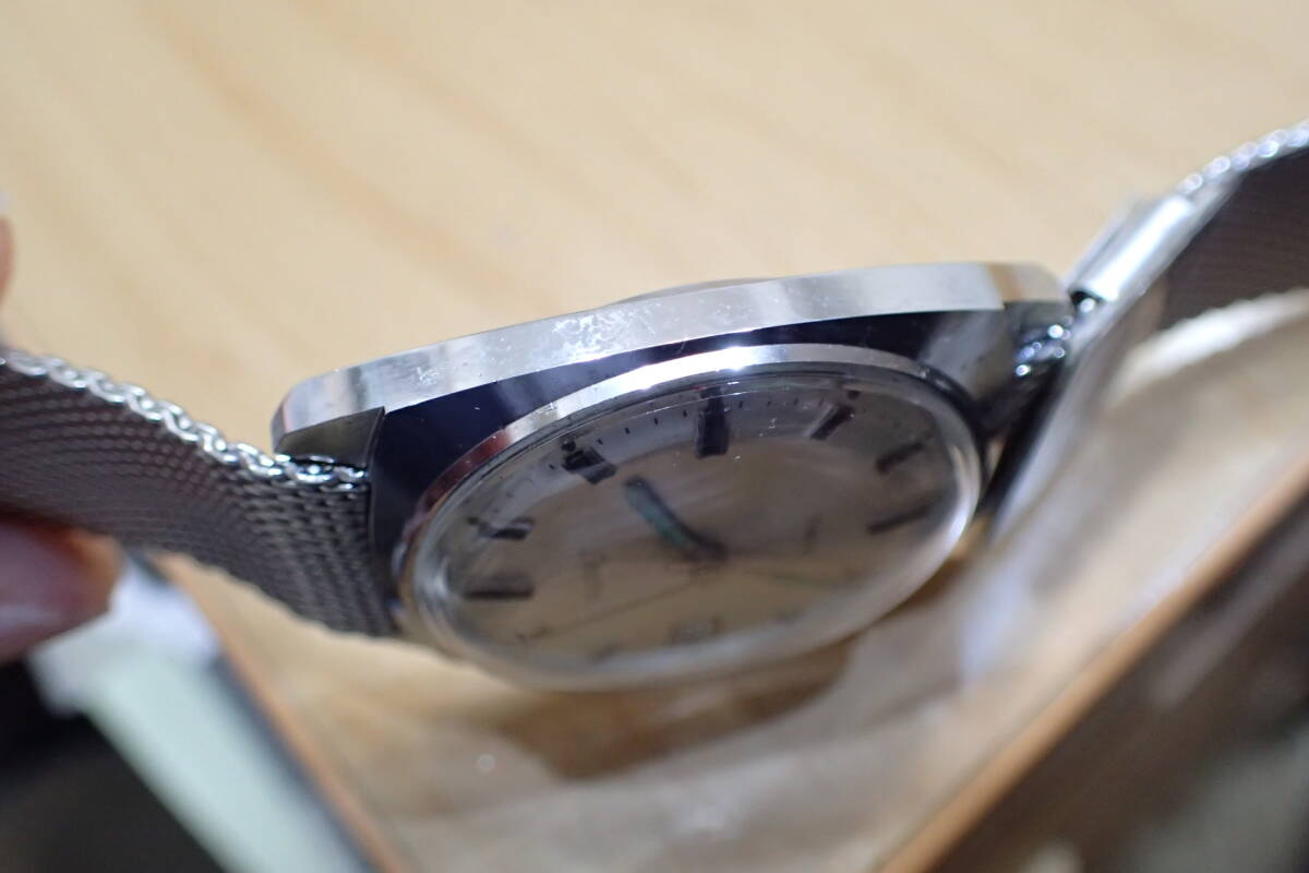 激レア/未使用 デッドストック ◆タイメックス/TIMEX 電磁テンプ エレクトリック メンズ腕時計_画像3