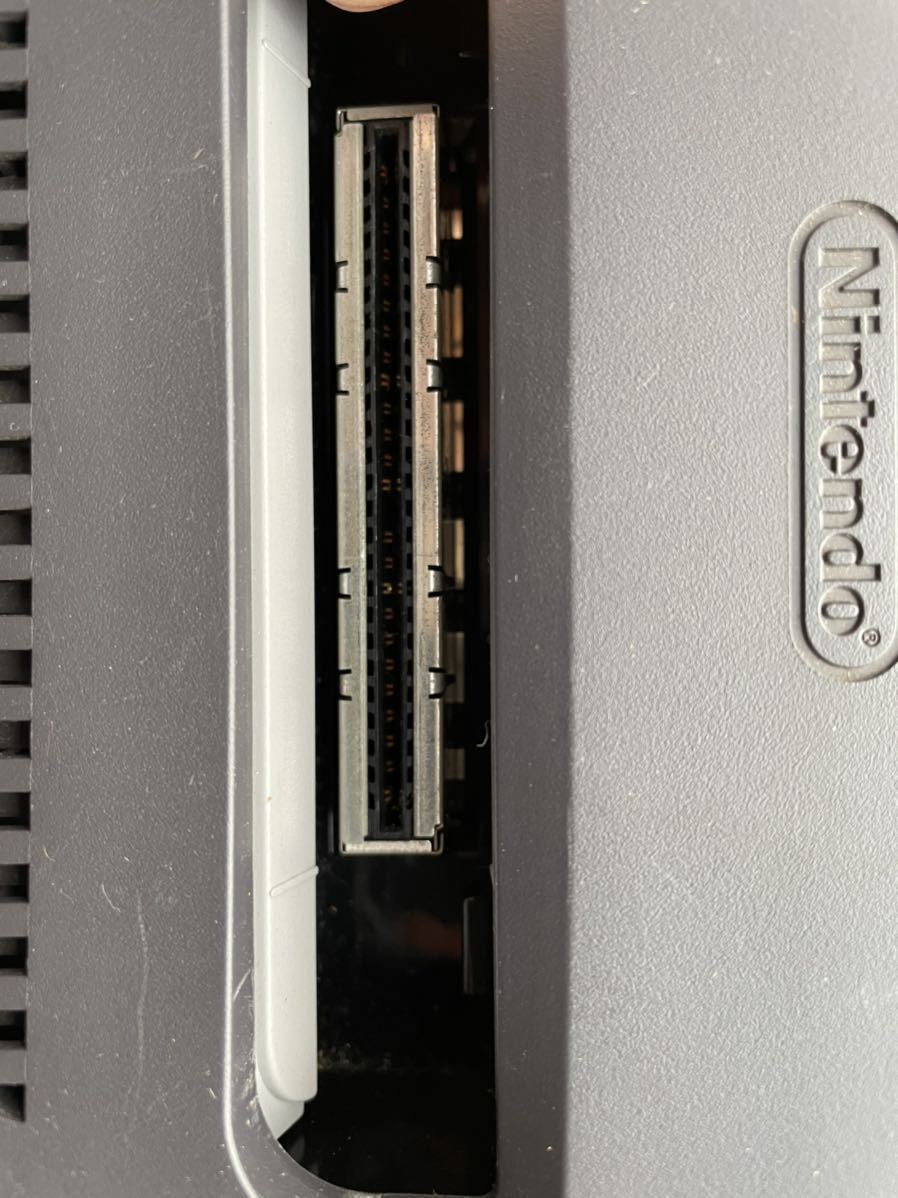 任天堂 ニンテンドー64 ゲーム機 コントローラー 1個 電源ケーブル 電源確認済 再生確認は未確認_画像4