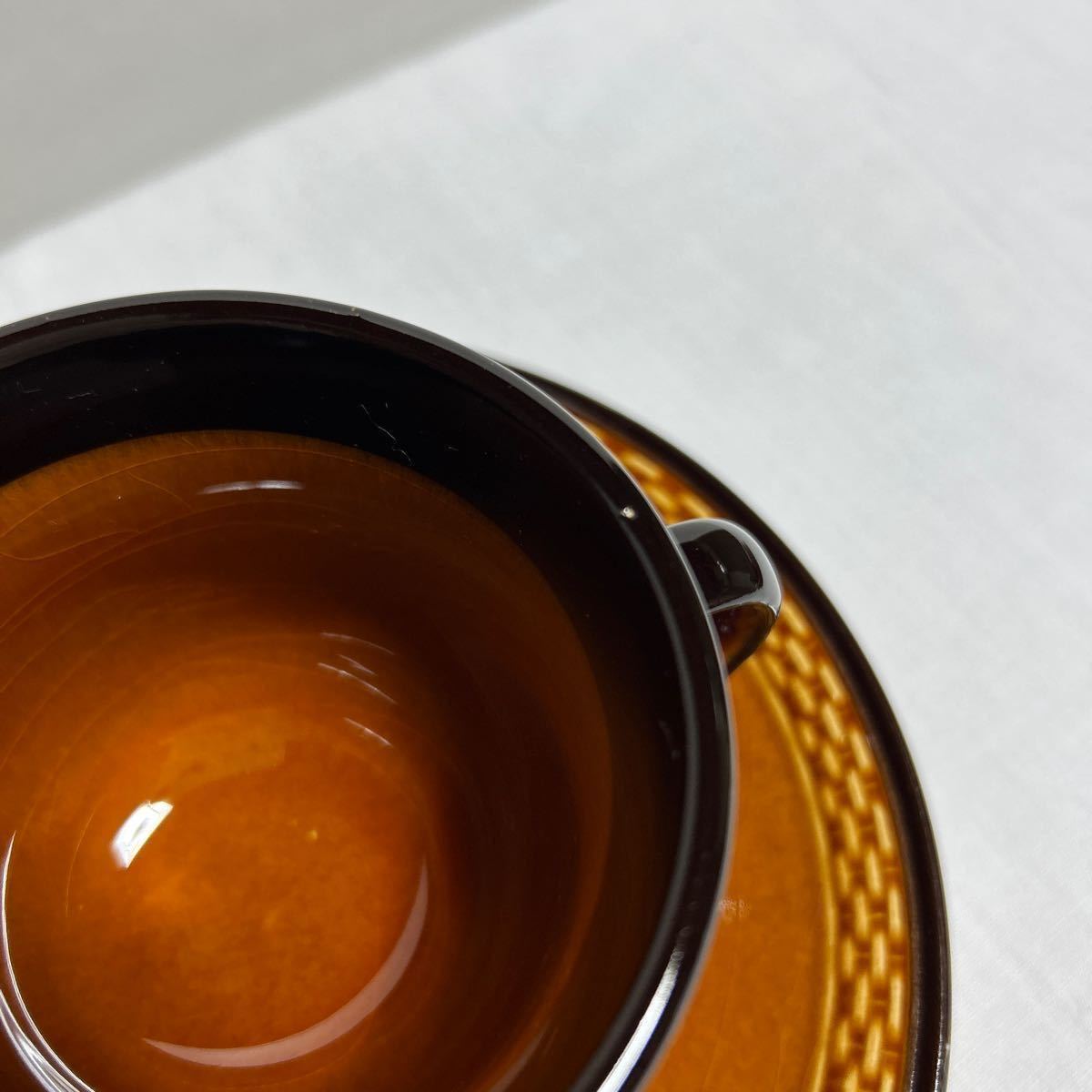 昭和レトロ コーヒーカップ ティーカップ 5客セット アンティーク 未使用品の画像8