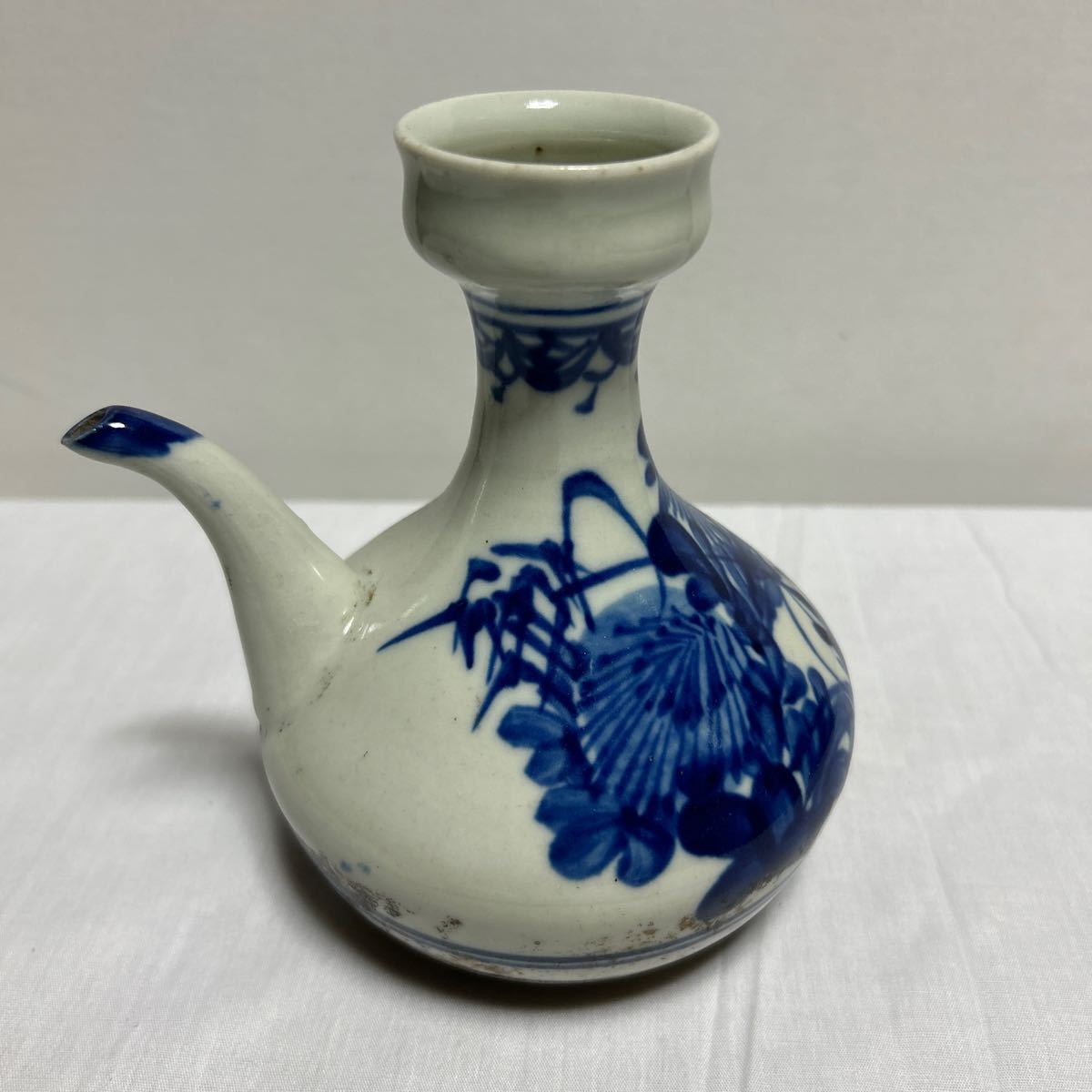 酒器 徳利 水注 陶器 レトロ アンティーク 時代物_画像1