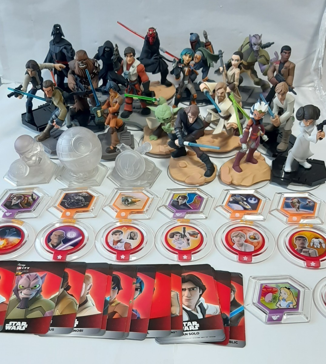 フィギュアコンプ スターウォーズ ディズニーインフィニティ disney Infinity STAR WARS TOYS ゲーム 玩具 フィギュア オビワン アナキン_画像1