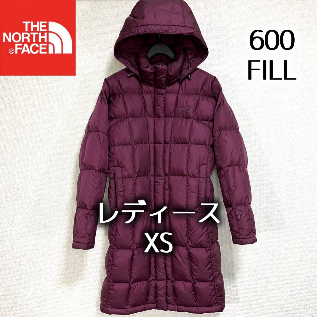 美品人気 ノースフェイス ダウンコート レディースXS 600FP フード着脱可 The North Face ロゴ刺繍 ヌプシ バルトロライト モッズコート