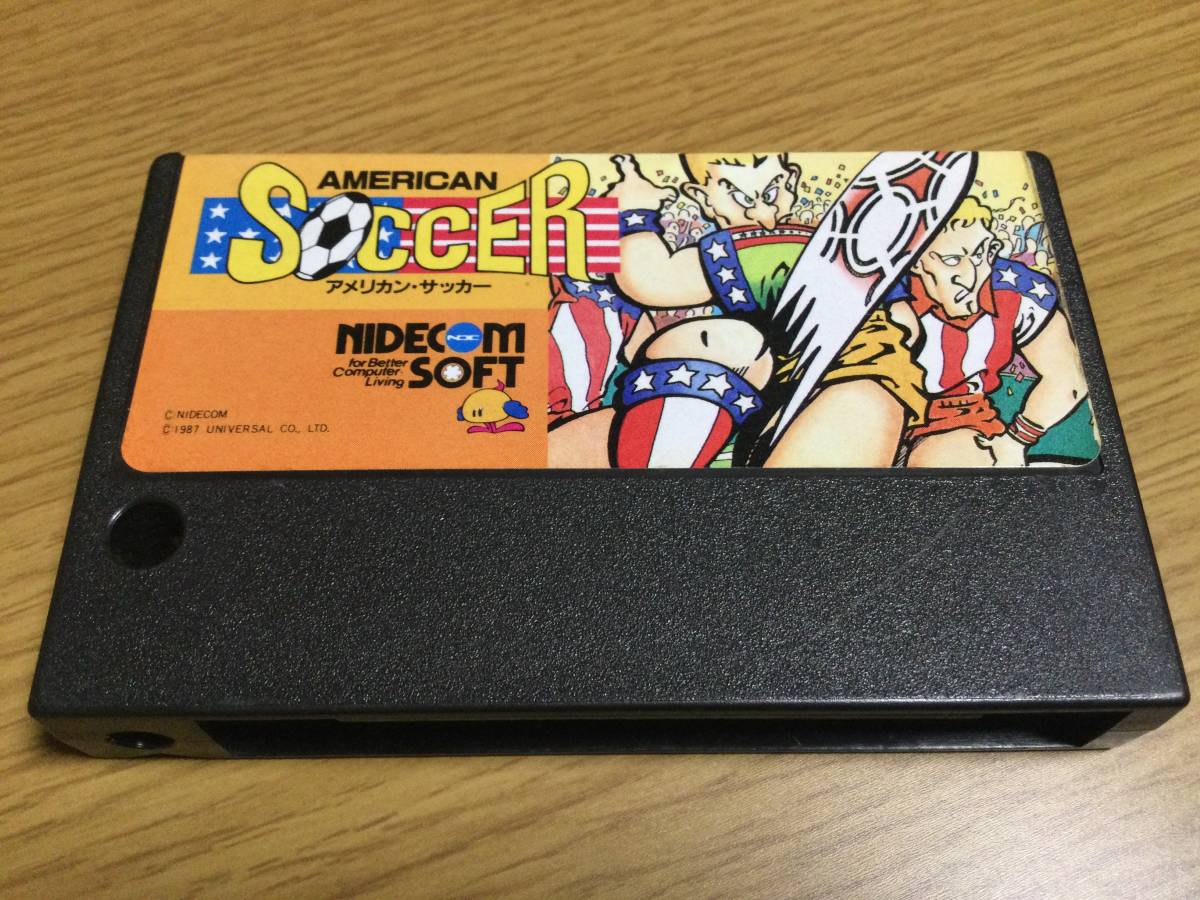 MSX2　アメリカン・サッカー　AMERICAN SOCCER_画像1