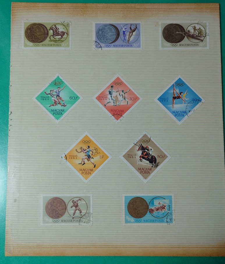 切手 外国切手 まとめ売り オリンピック 車  現状品の画像2