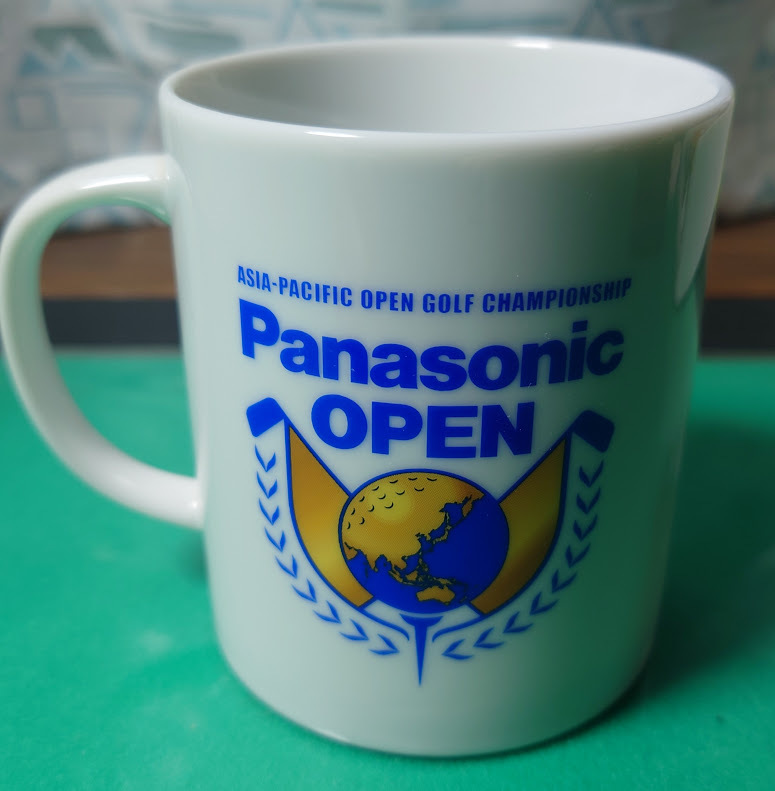 石川遼　アジアパシフィック　パナソニックオープン　マグカップ　陶器製_画像2