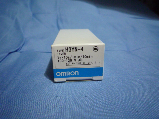 オムロン タイマー　リレー H3YN-4 1s/10s/1m/10m AC100～120V_画像2
