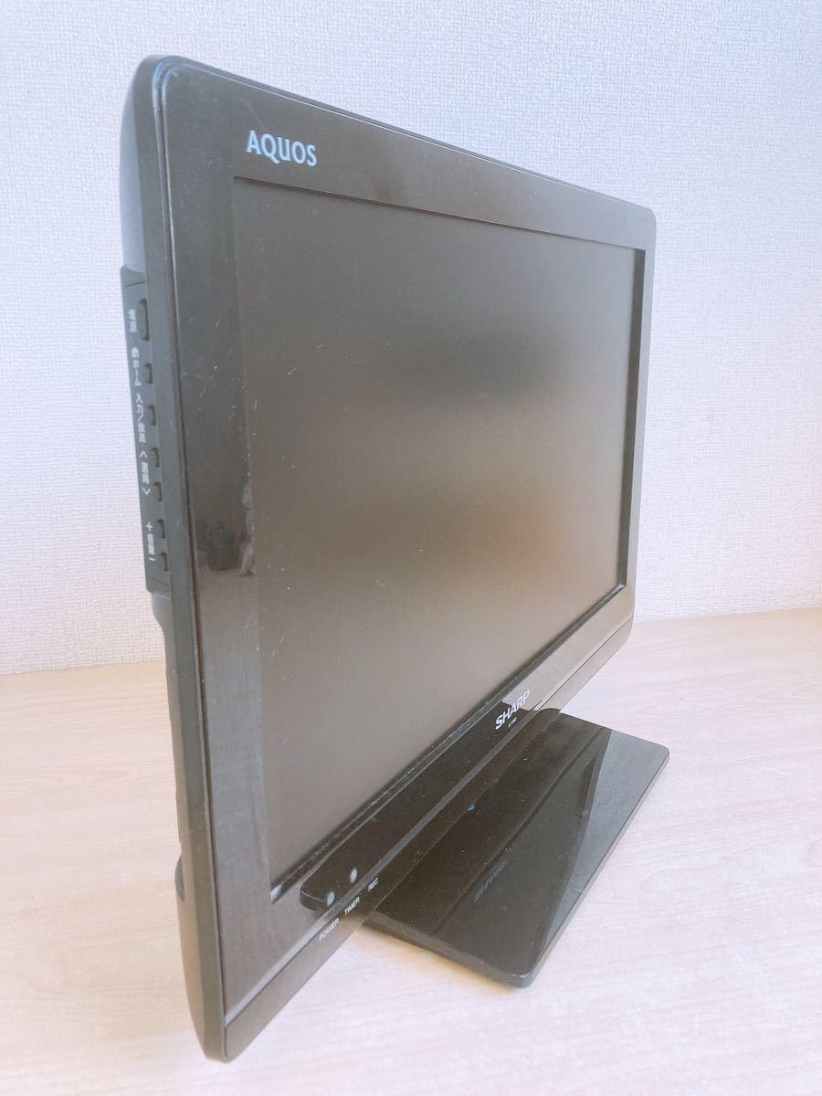 SHARP AQUOS 2011年製 19型 液晶テレビ LC-19K5-B 動作品 シャープ アクオス 液晶カラーテレビ TVの画像9