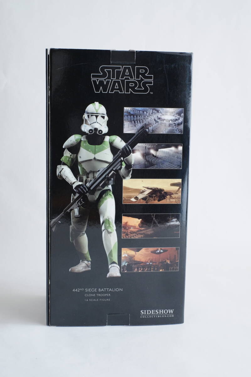 Hottoys SIDE SHOW『スター・ウォーズ』 1/6 クローン・トルーパー（442部隊） ホットトイズ　サイドショウ SW 1/6 #087_画像2