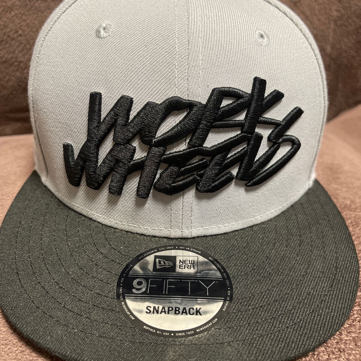 WORK WHEELS ニューエラ キャップ 9FIFTY ワーク ジースト エクイップ シュヴァート NEWERA 美品 廃盤_画像4