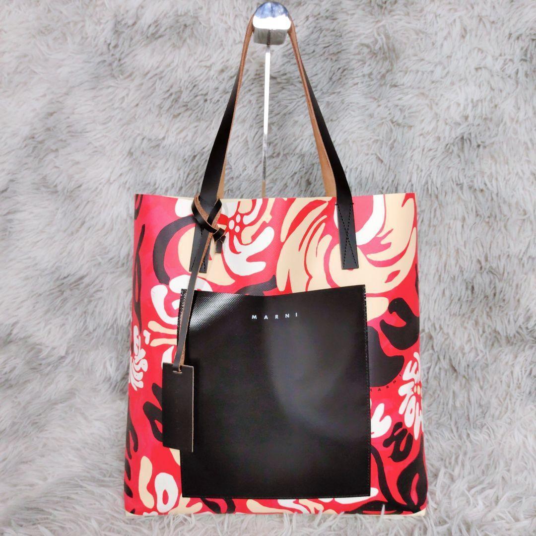 ヤフオク! 良品 MARNI マルニ トートバッグ ショッピングバッグ バック