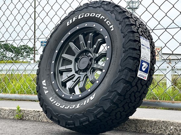 215/70R16 BFグッドリッチ オールテレーン KO2 ホワイトレター デリカD5 エクストレイル CX5 16インチ タイヤホイール ロックフォース_画像6