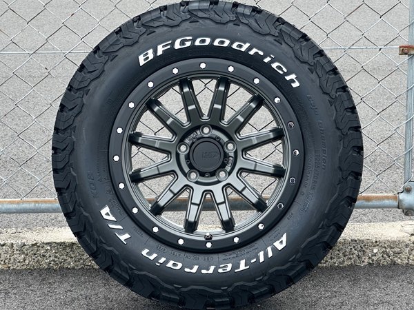 235/70R16 BFグッドリッチ オールテレーン KO2 ホワイトレター デリカD5 RAV4 CX5 16インチ タイヤホイールセット ロックフォース_画像3