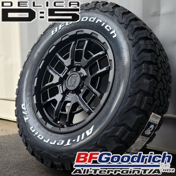 BFGoodrich ALL-Terrain T/A KO2 225/70R16 ホワイトレター デリカD5 RAV4 CX5 16インチ タイヤホイールセット 純正車高可 BM00_画像1