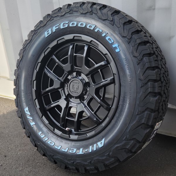 BFGoodrich ALL-Terrain T/A KO2 225/70R16 ホワイトレター デリカD5 RAV4 CX5 16インチ タイヤホイールセット 純正車高可 BM00_画像5