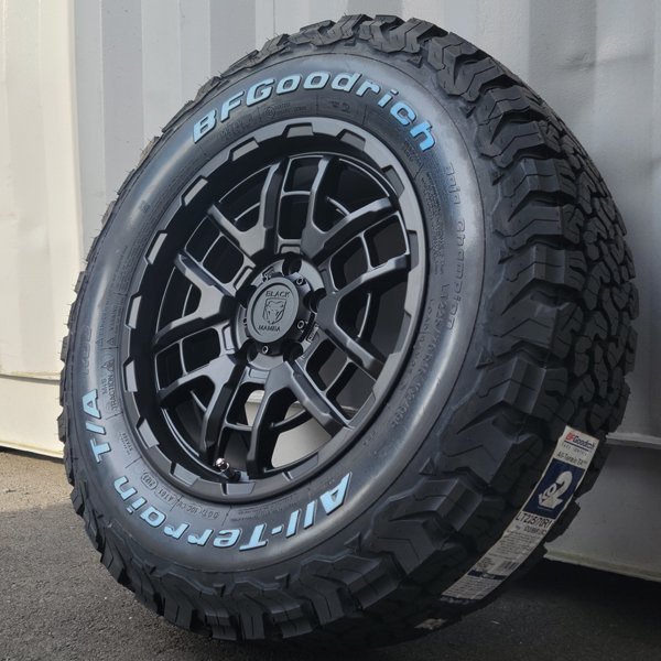 BFGoodrich ALL-Terrain T/A KO2 235/70R16 ホワイトレター デリカD5 RAV4 CX5 16インチ タイヤホイールセット 純正車高可 BM00_画像2