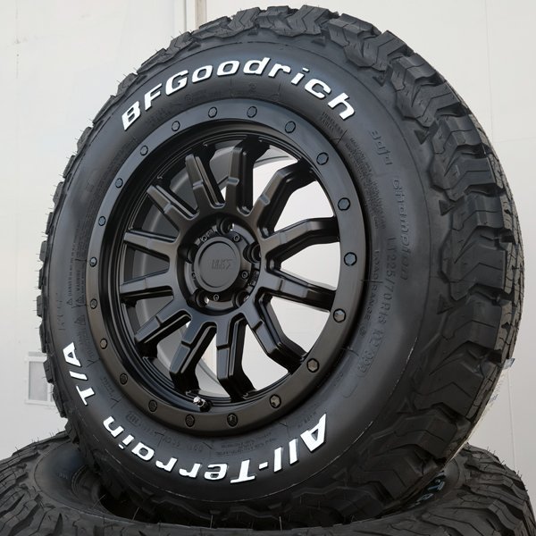 225/70R16 BFGoodrich ALL-Terrain KO2 ホワイトレター デリカD5 RAV4 CX5 16インチ タイヤホイールセット ロックフォース MB