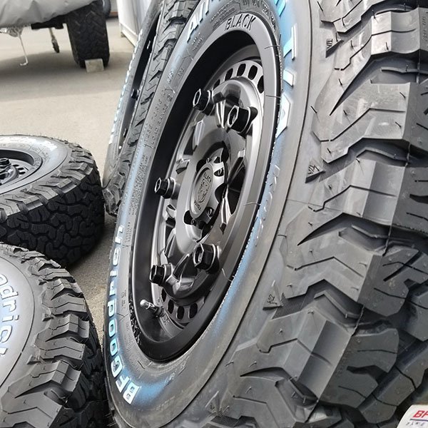 BFGoodrich ALL-Terrain T/A KO2 225/70R16 ホワイトレター デリカD5 RAV4 CX5 16インチ タイヤホイールセット 純正車高可 BM5_画像8