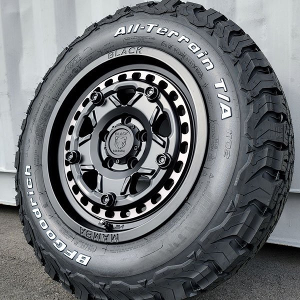 BFGoodrich ALL-Terrain T/A KO2 215/70R16 ホワイトレター デリカD5 エクストレイル CX5 16インチ タイヤホイールセット 純正車高可 BM5_画像2