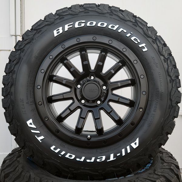 225/70R16 BFグッドリッチ KO2 ホワイトレター デリカD5 RAV4 CX5 16インチ タイヤホイールセット ロックフォース MB_画像3