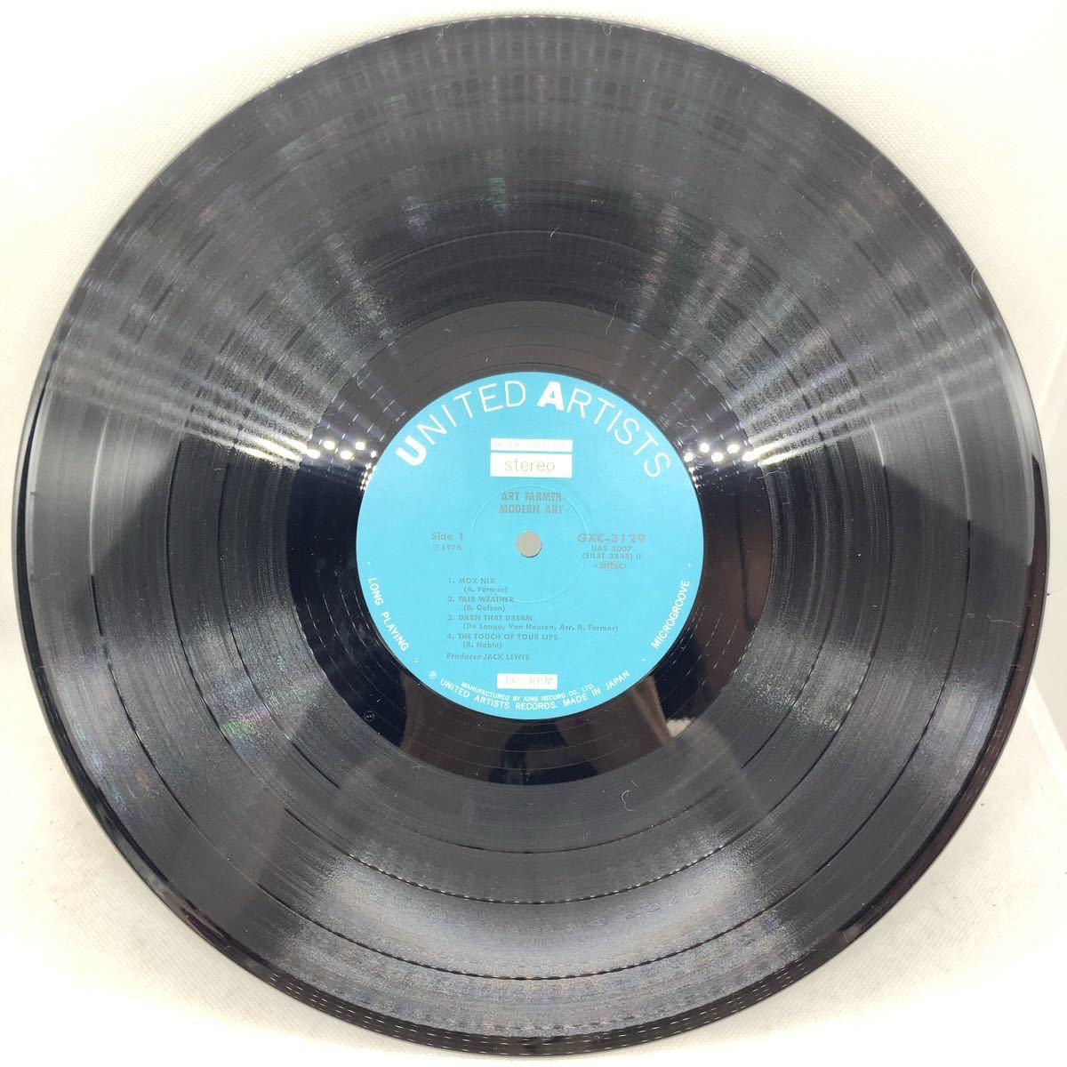 Art Farmer - Modern Art LP レコード 国内盤 アート・ファーマー モダン・アート JAZZ ピアノ：ビル・エヴァンス_画像4