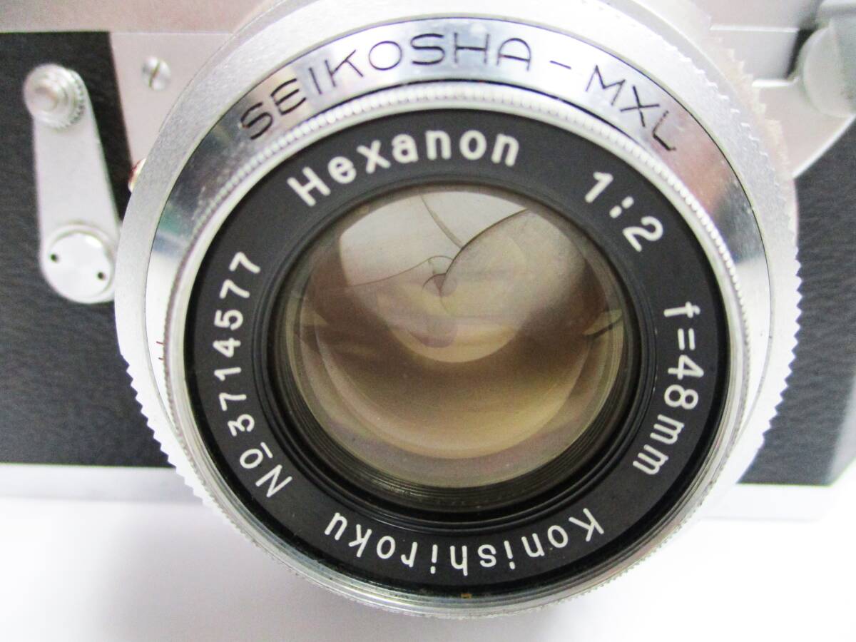 《ジャムルK》 hc0225-132◆送料無料◆ Konica III　コニカ　3　Hexanon 1:2 f= 48mm　レンジファインダーカメラ　故障ジャンク_画像9