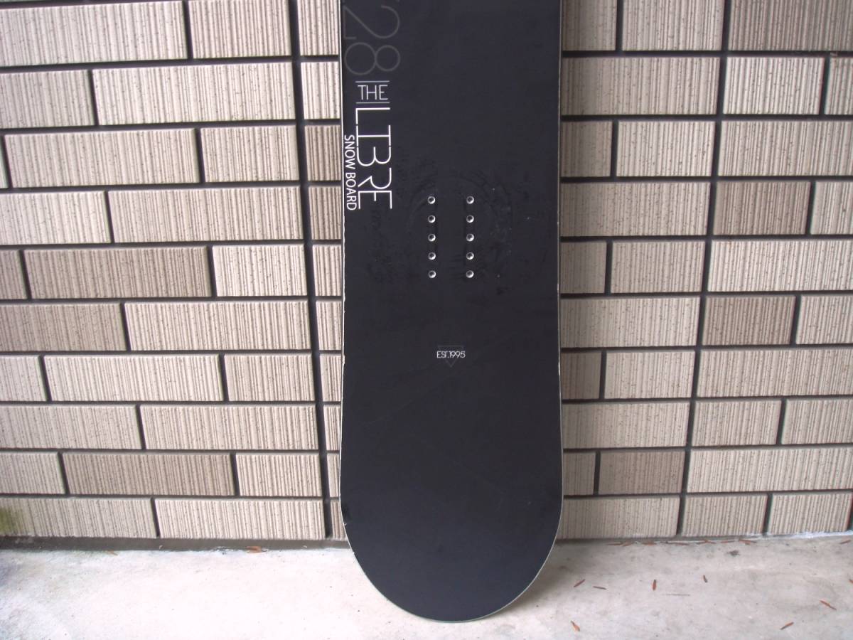  limitated model RICE28 rice 28 LIBRE Livre BLACK black snowboard glatoli Trick board 136