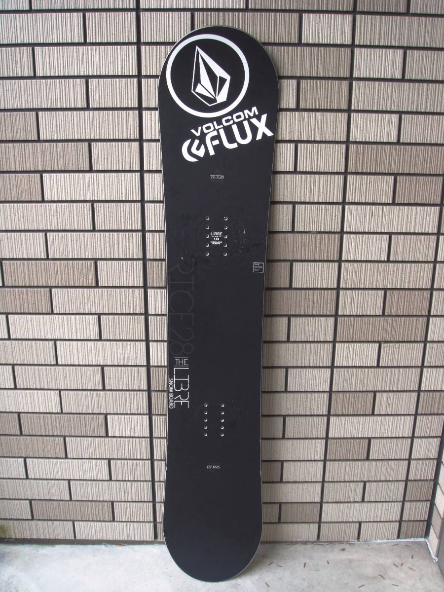  limitated model RICE28 rice 28 LIBRE Livre BLACK black snowboard glatoli Trick board 136