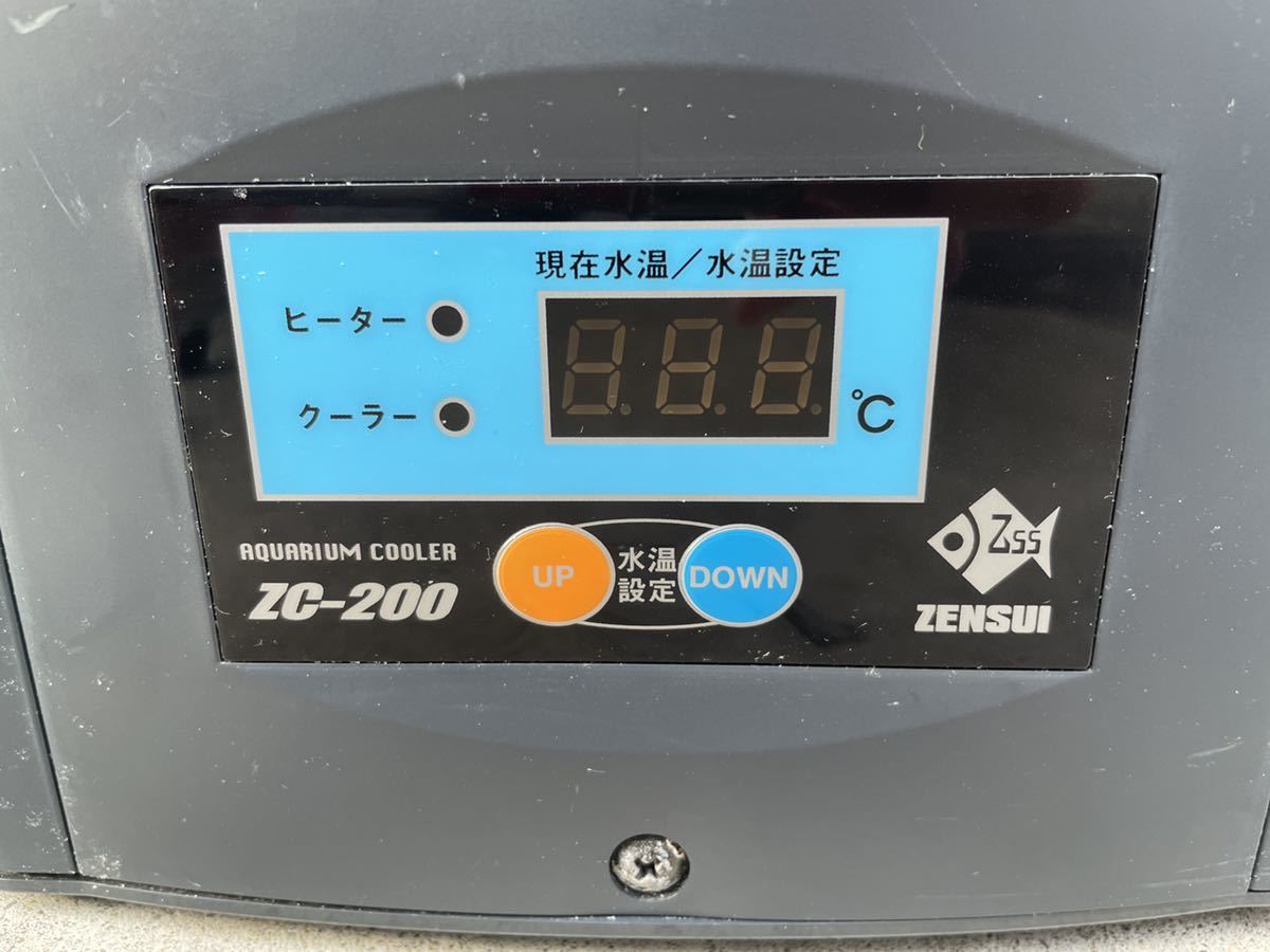 ゼンスイ ZC-200 クーラー ZENSUI ZC-200クーラー ZC200 zc-200 zc200 水槽用 水槽_画像3