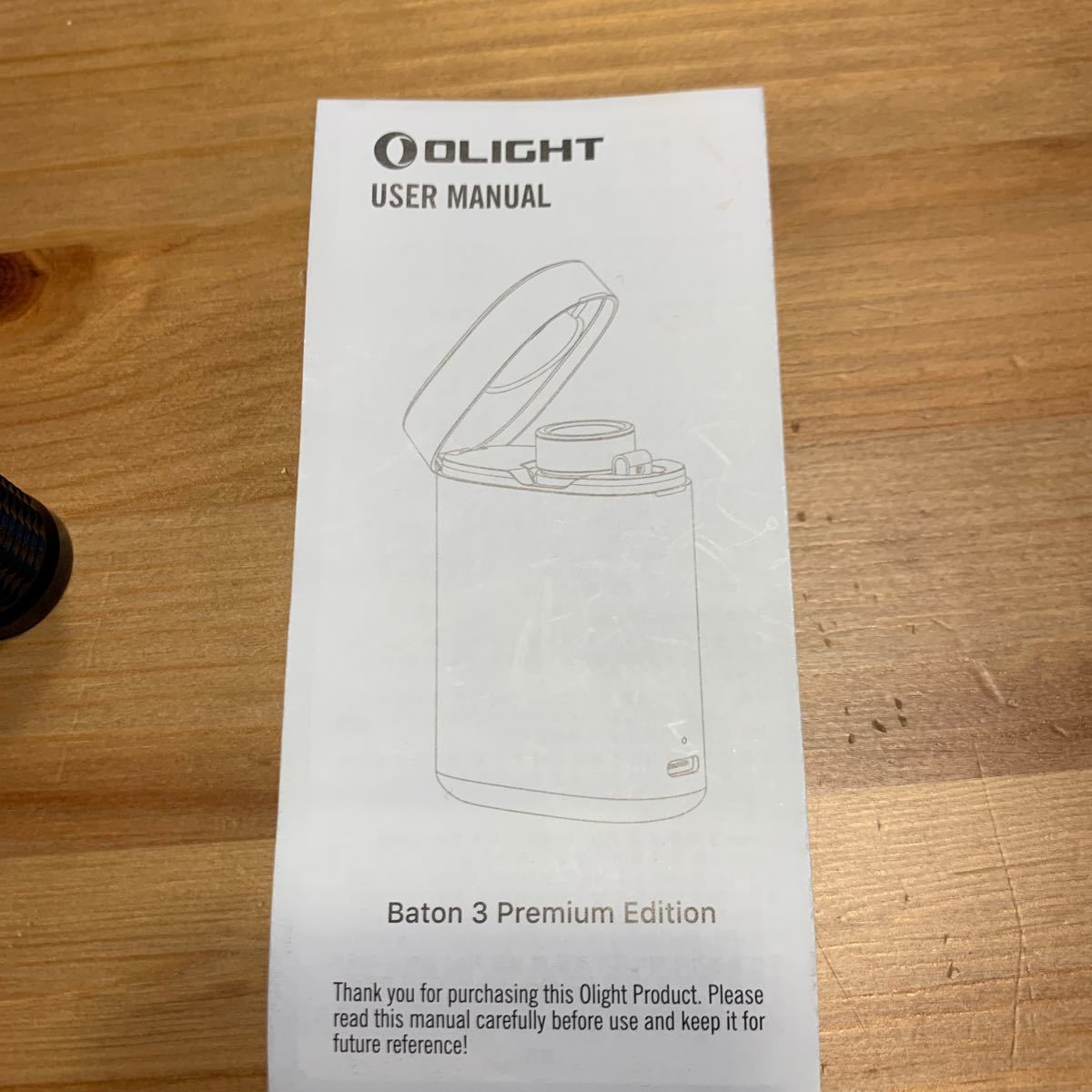 美品オーライト OLIGHT Baton3 premium Edition フラッシュライト ledライト 懐中電灯 ハンディライト 1200ルーメン _画像10