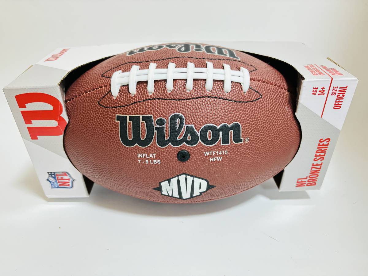 ★新品未使用★ Wilson ウィルソン NFL MVP WTF1415 フットボール_画像1