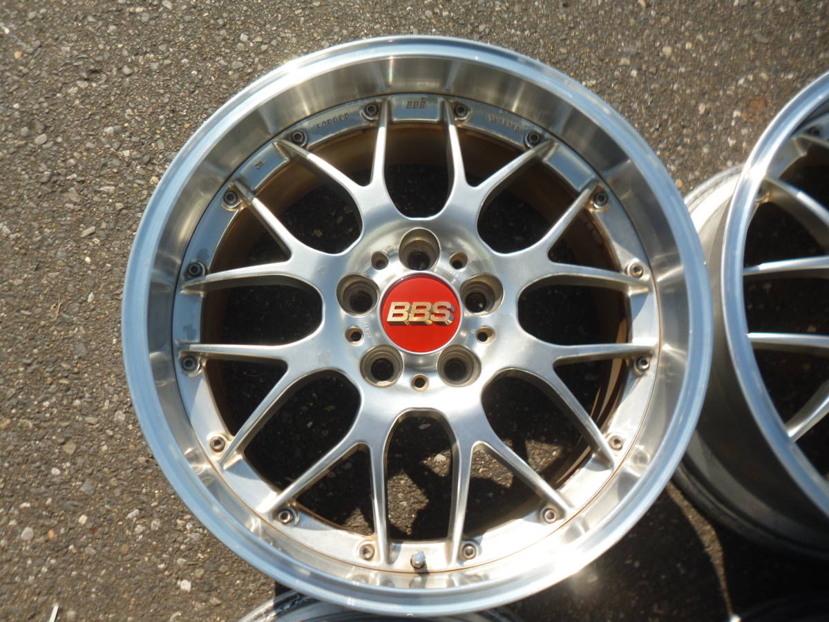 BBS RS-GT★18×8J+38★9J+38★人気のサイズ★クラウン・マークX・アルファード★深リム★リバレル★高級ホイール★4本セット★Gの画像9