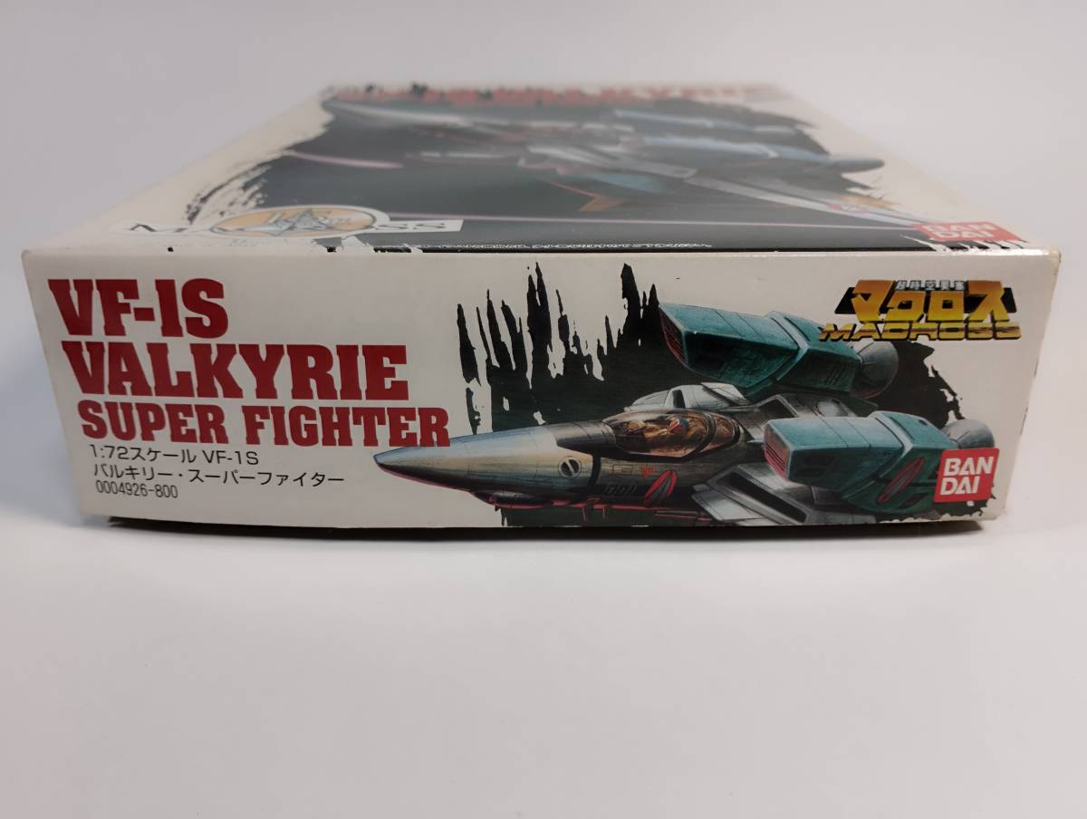 1/72 VF-1S bar drill -* super Fighter 15 anniversary commemoration limitation decal attaching Super Dimension Fortress Macross Bandai used not yet constructed plastic model rare out of print 