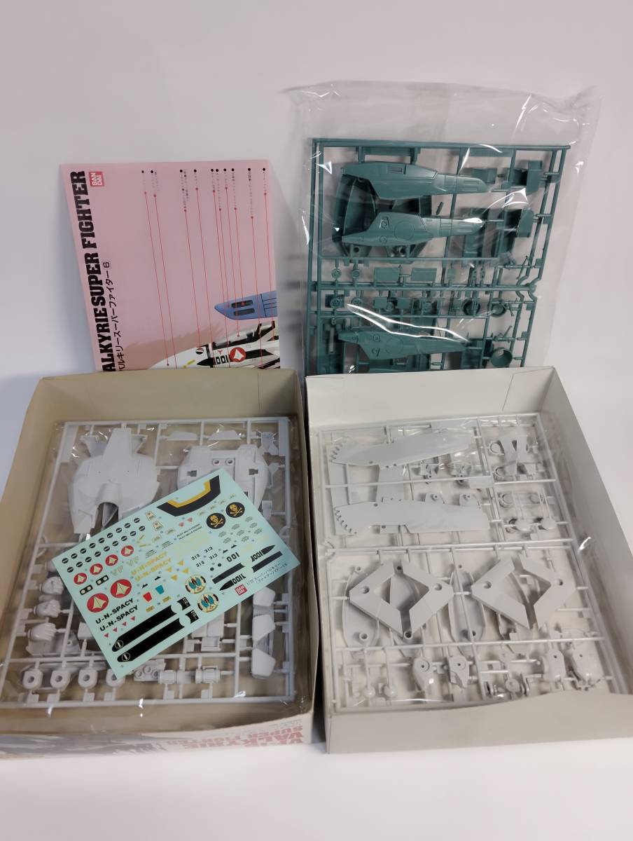1/72 VF-1S bar drill -* super Fighter 15 anniversary commemoration limitation decal attaching Super Dimension Fortress Macross Bandai used not yet constructed plastic model rare out of print 