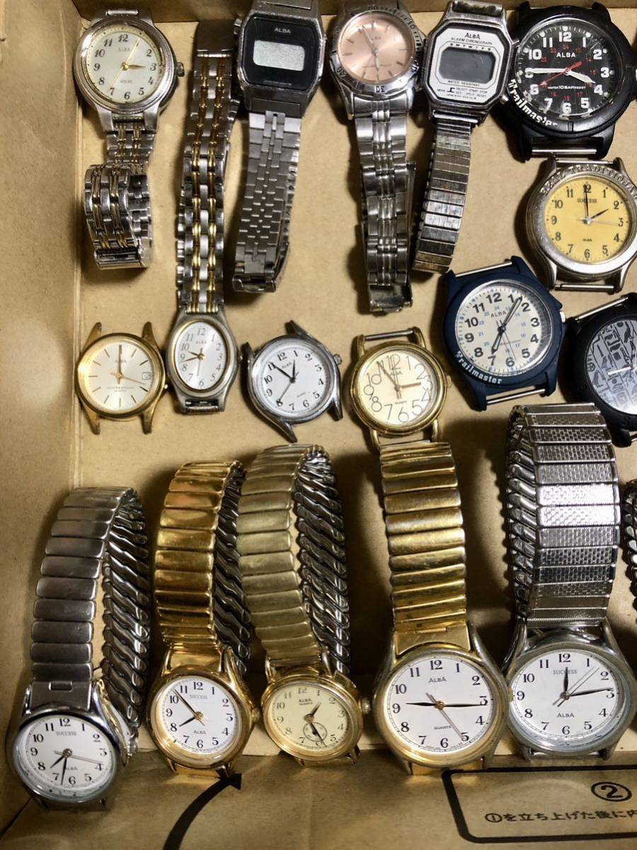 SEIKO 腕時計 27点 動作未確認 ジャンク品 まとめ売り 大量_画像2