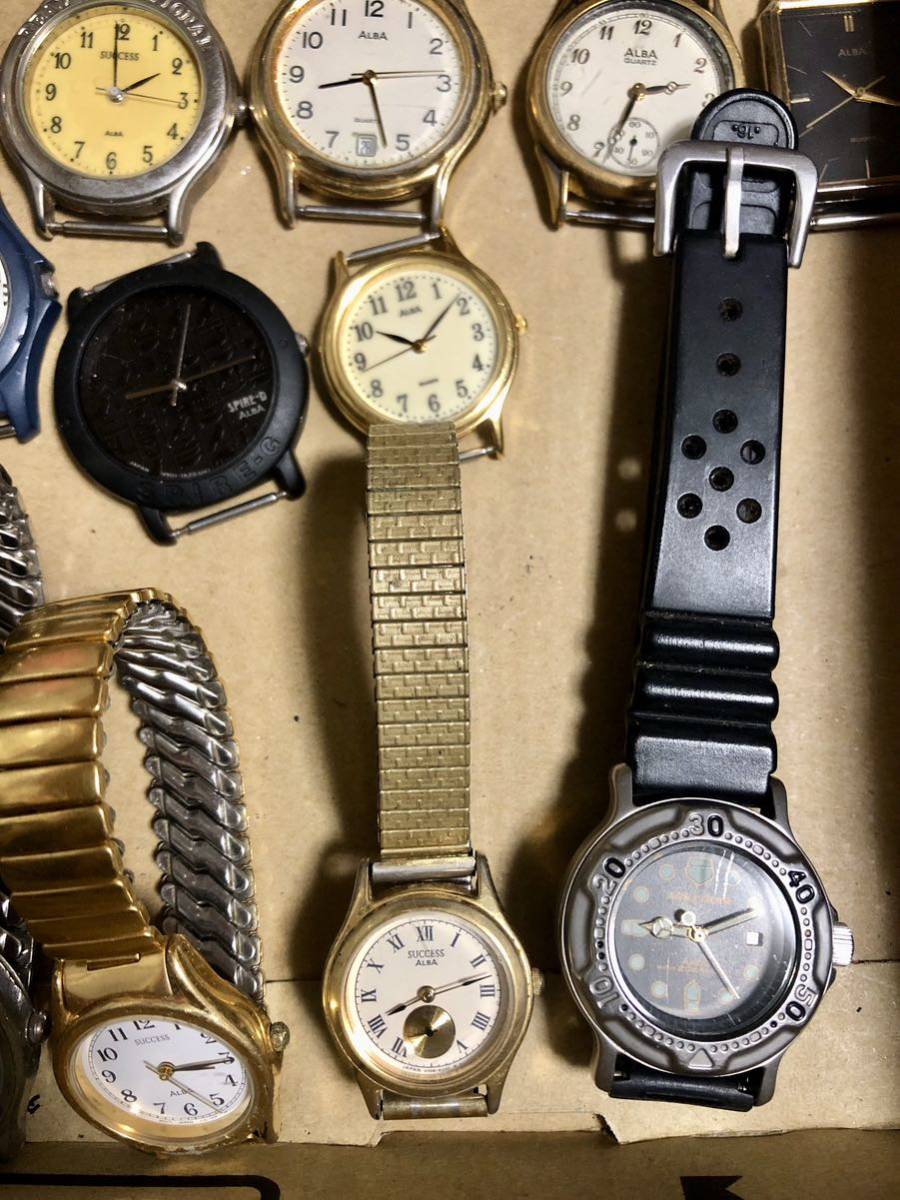 SEIKO 腕時計 27点 動作未確認 ジャンク品 まとめ売り 大量_画像9