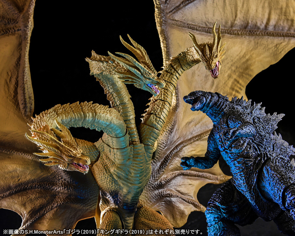 満点の 未開封 新品 バンダイ S.H.MonsterArts キングギドラ(2019) S.H.モンスターアーツ KING OF MONSTERS 2019 キングギドラ